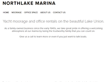 Tablet Screenshot of northlakemarineworks.com